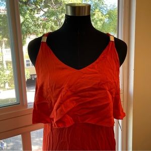 NWT Dolce Vita silk maxi dress in medium